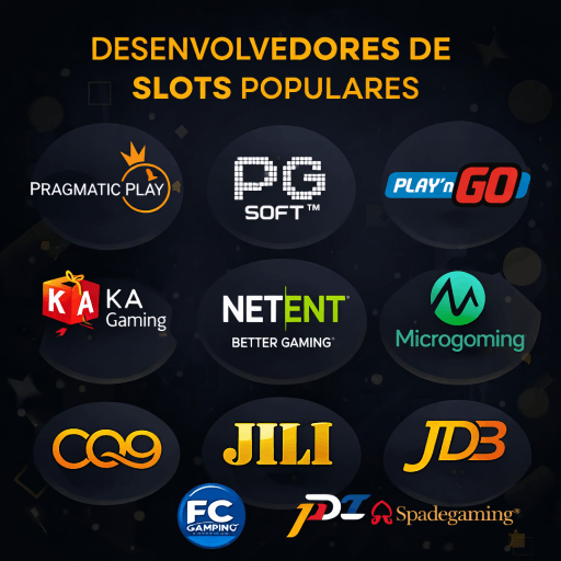 Parceiros desenvolvedores de jogos slots da 90WIN no Brasil